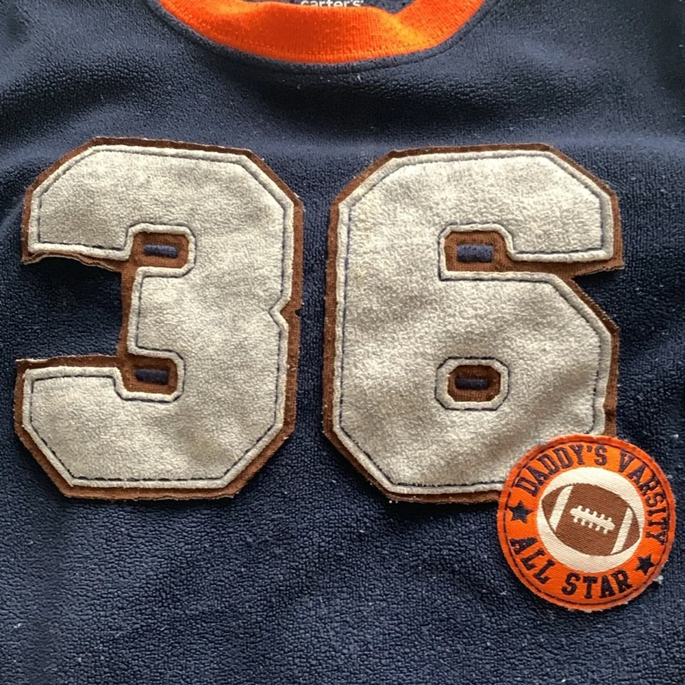 Carter’s Sports Theme Fleece PJs Set Boys 2T